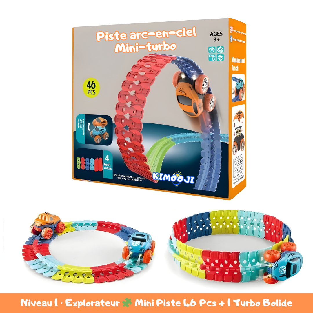 Piste Arc-En-Ciel Turbo Bolide