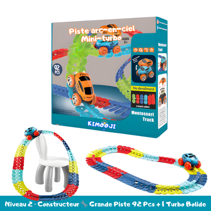 Piste Arc-En-Ciel Turbo Bolide