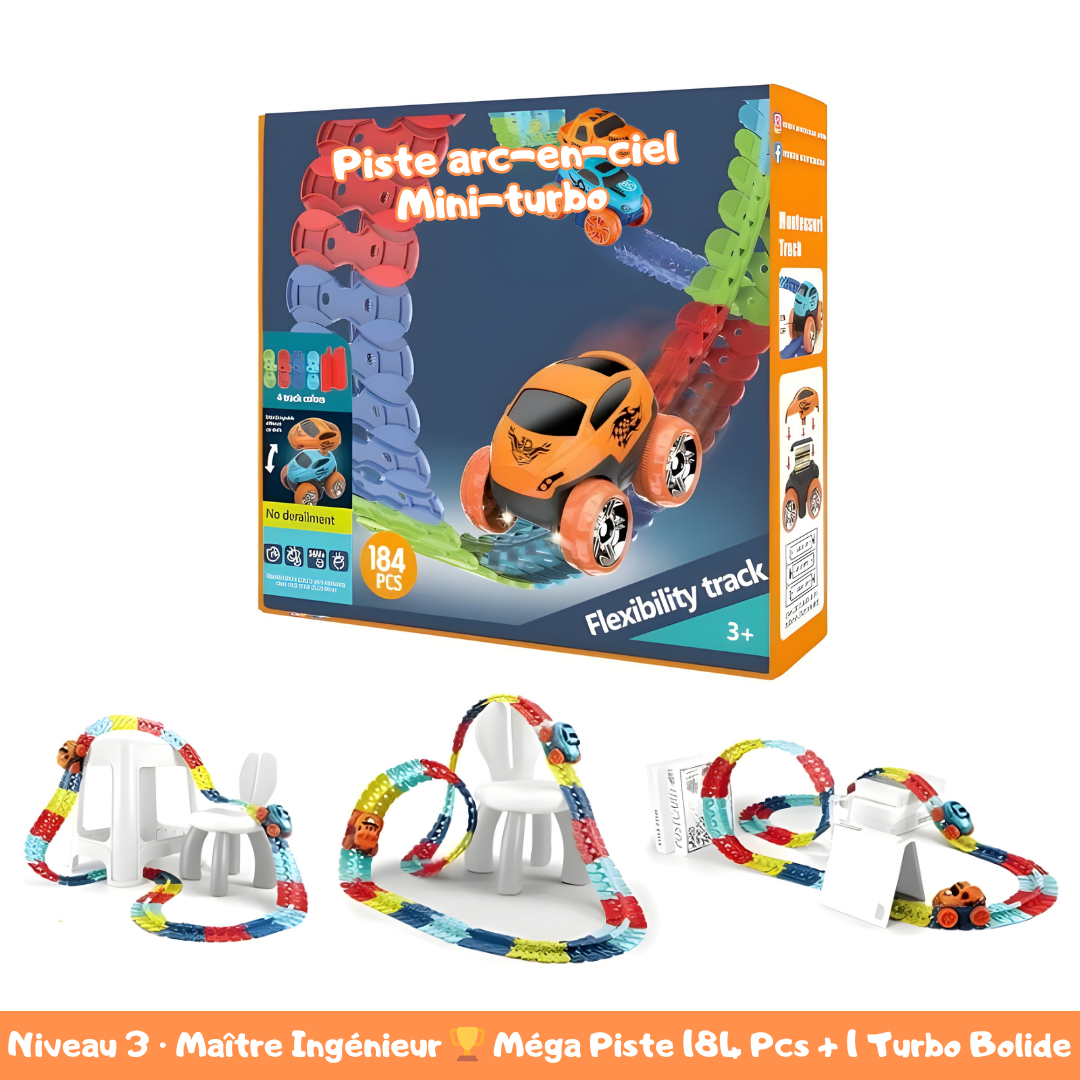 Piste Arc-En-Ciel Turbo Bolide